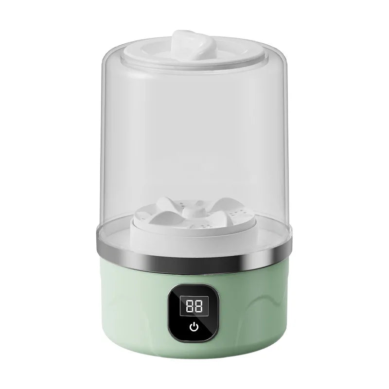 OEIN Portable Mini Washing Machine – Cordless, Foldable 12L Washer for Travel, Dorms & Camping